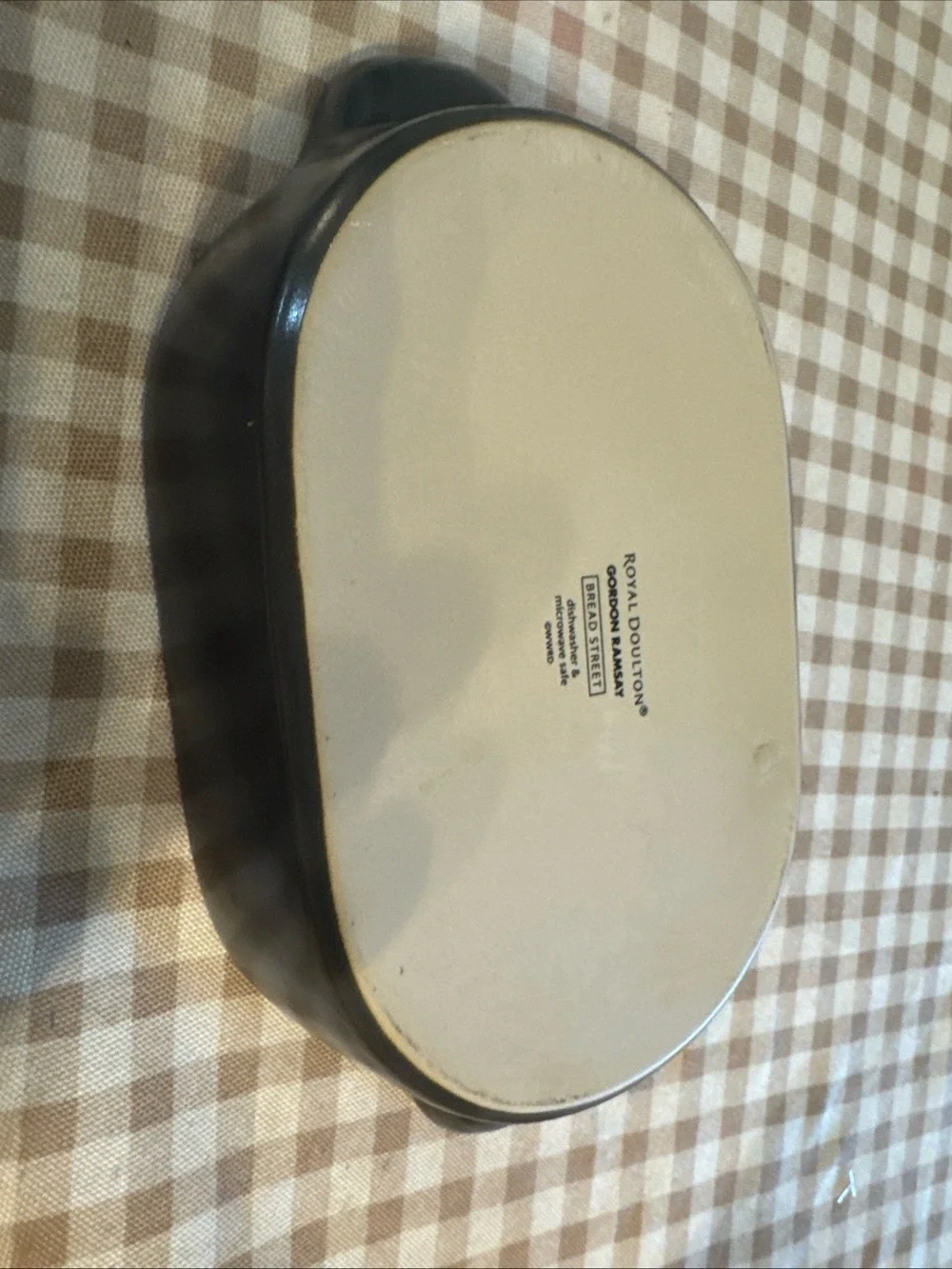 White Ceramic Oval Baking Dish - Classic Serve & Bake